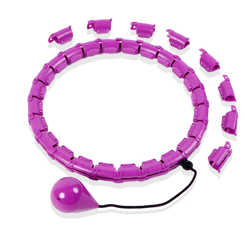 Fitness Hoop Weights to Exercise At Home Sports Entertainment Sport Equipment for Slimming Gym Ring Portable Body