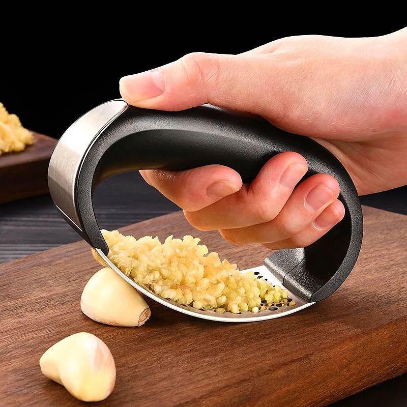 Stainless Steel Rocker Garlic Press