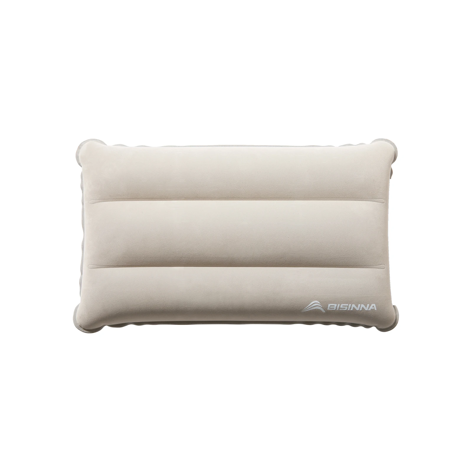 BISINNA Inflatable Pillow,Portable Camping Neck Pillow,Compressible Folding Flocking Air Cushion for Sleeping Travel Hiking